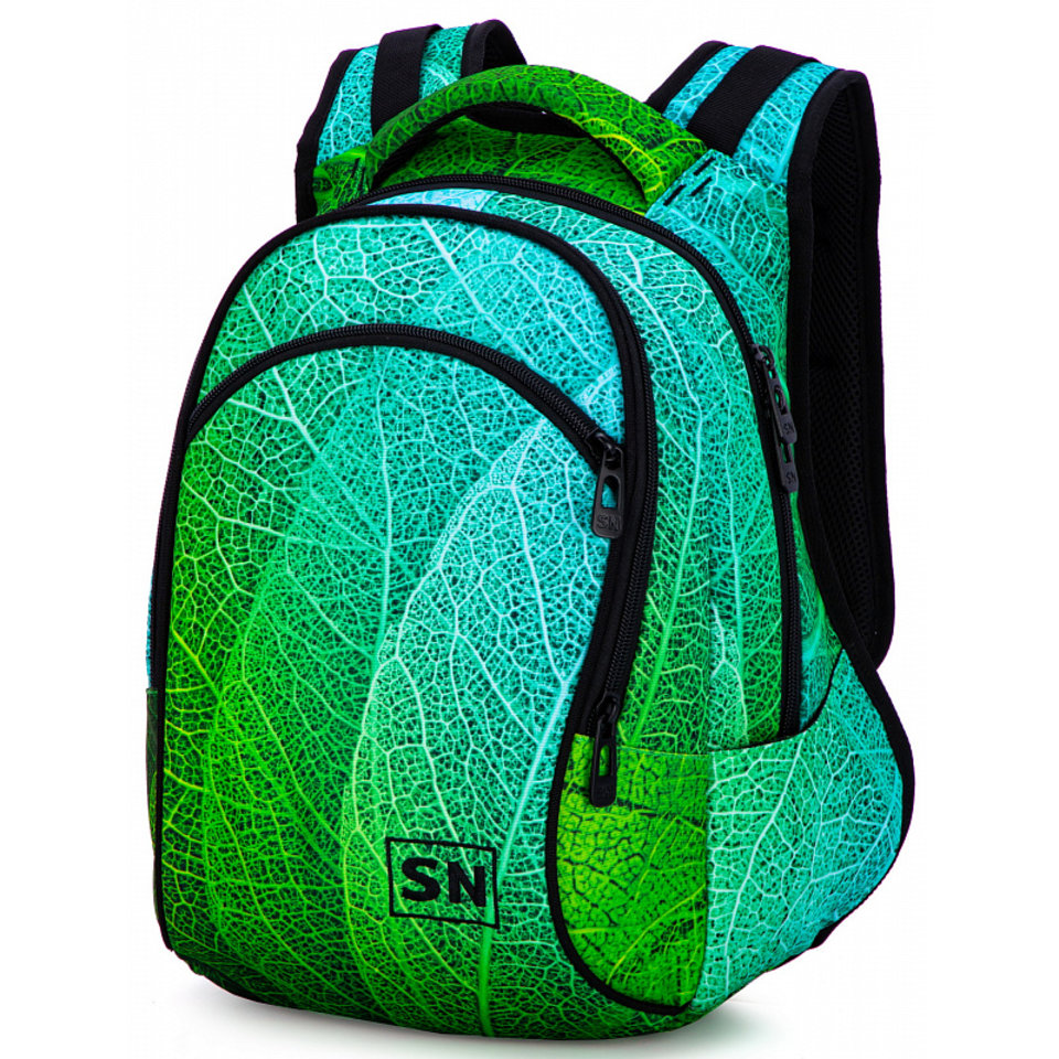 рюкзак для девочки зеленый 50-22