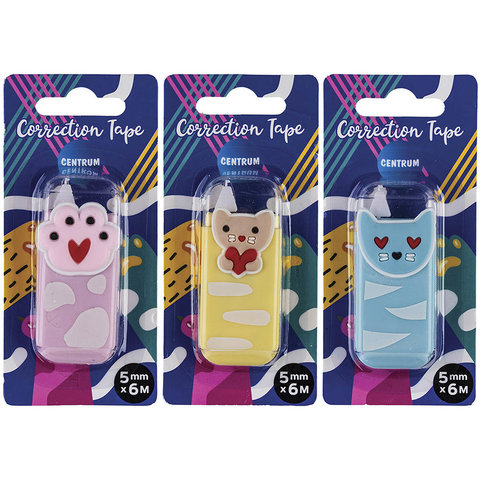 корректор ленточный 5ммх6м Кошачья лапка 89803/73166/di-242/263/dd-264