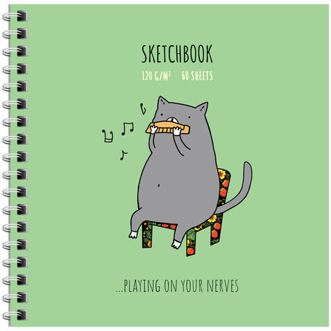 скетчбук А6 60 листов Harmonicat 120г/м2 ms_44866 337352