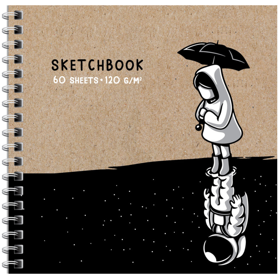 скетчбук А6 60 листов Space Traveler 120г/м2 ms_44870 337356