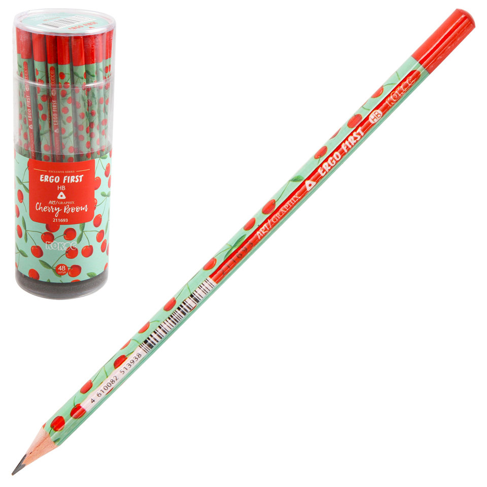 карандаш простой Сherry трехгранный 211693/315347