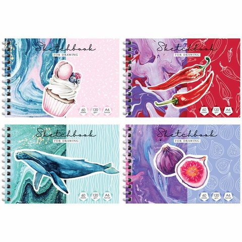 скетчбук А6 60 листов Your Dreams 120г/м2 35501 310685`