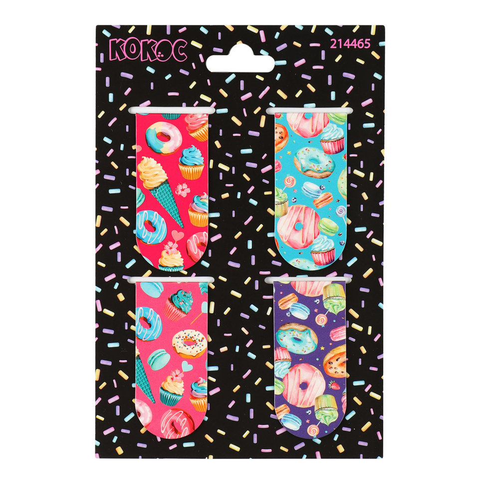 набор магнитных закладок Sweet Life набор 4 штуки 214465