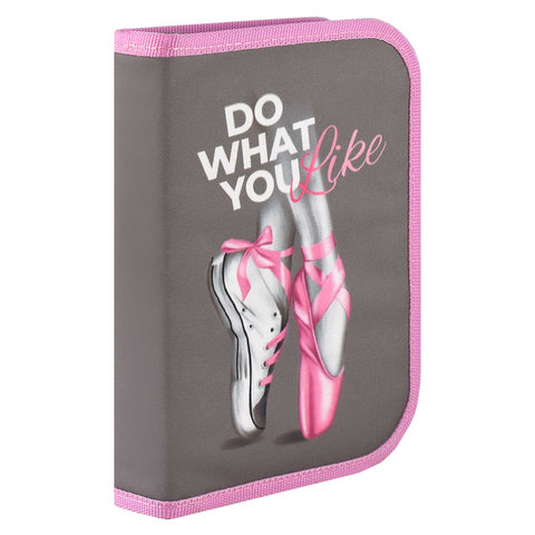 пенал для девочки Будь Разной с планкой 58332