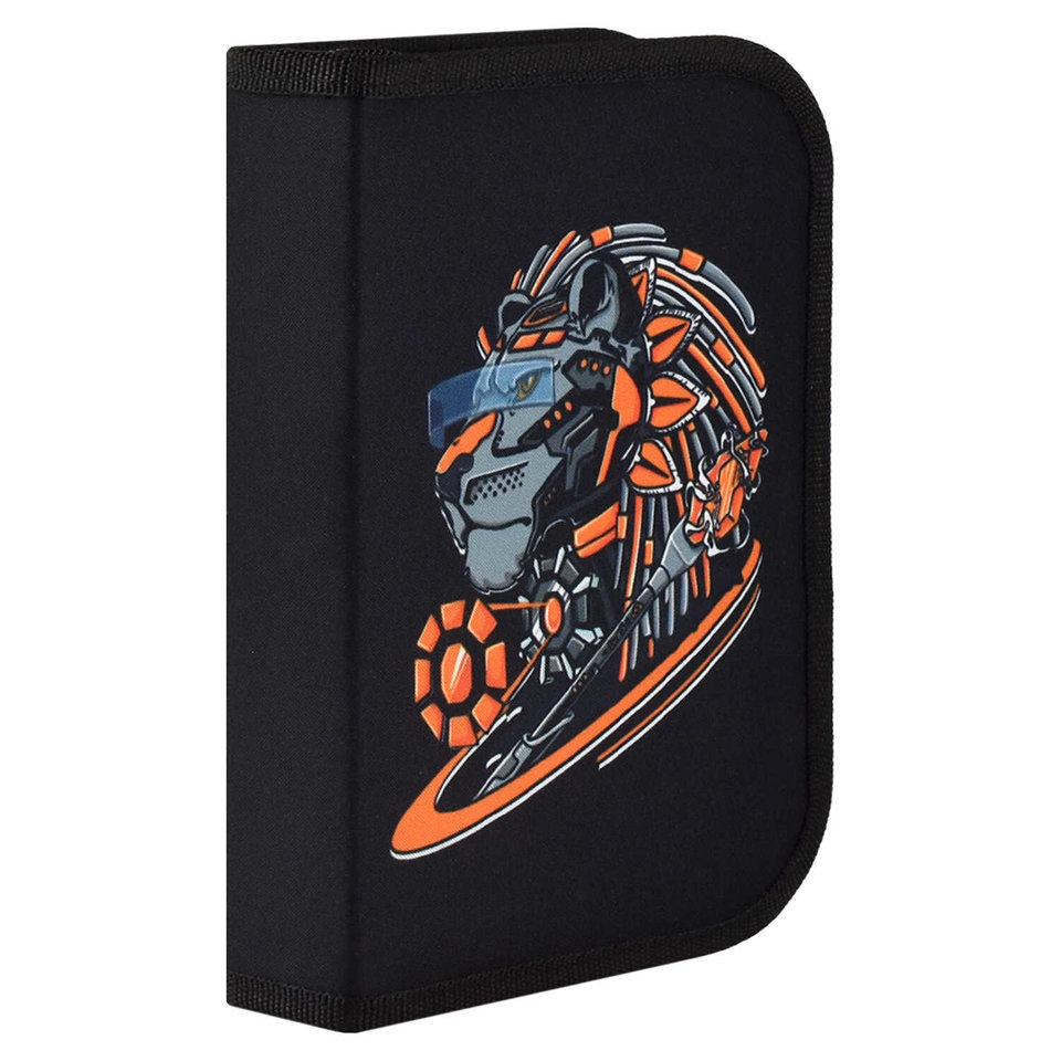 пенал для мальчика Киберлев с планкой 58333