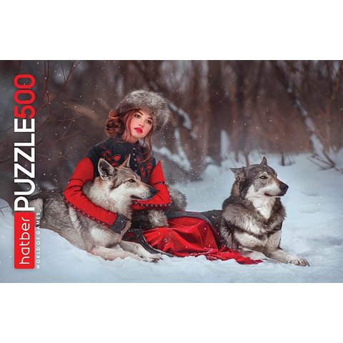 пазл 500 элементов Легенда о Волках 500п32_26424