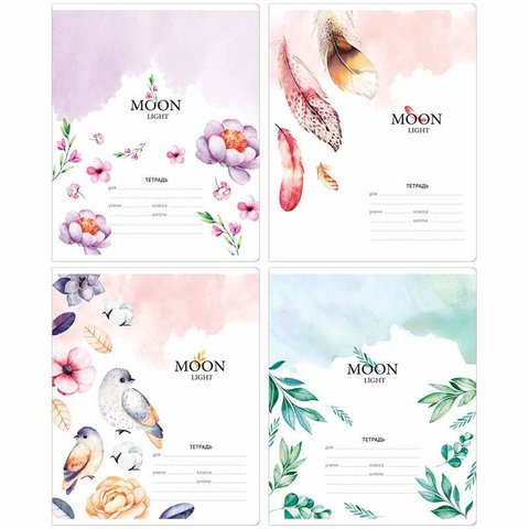 тетрадь 18 листов Moon Light в клетку 33223 309918