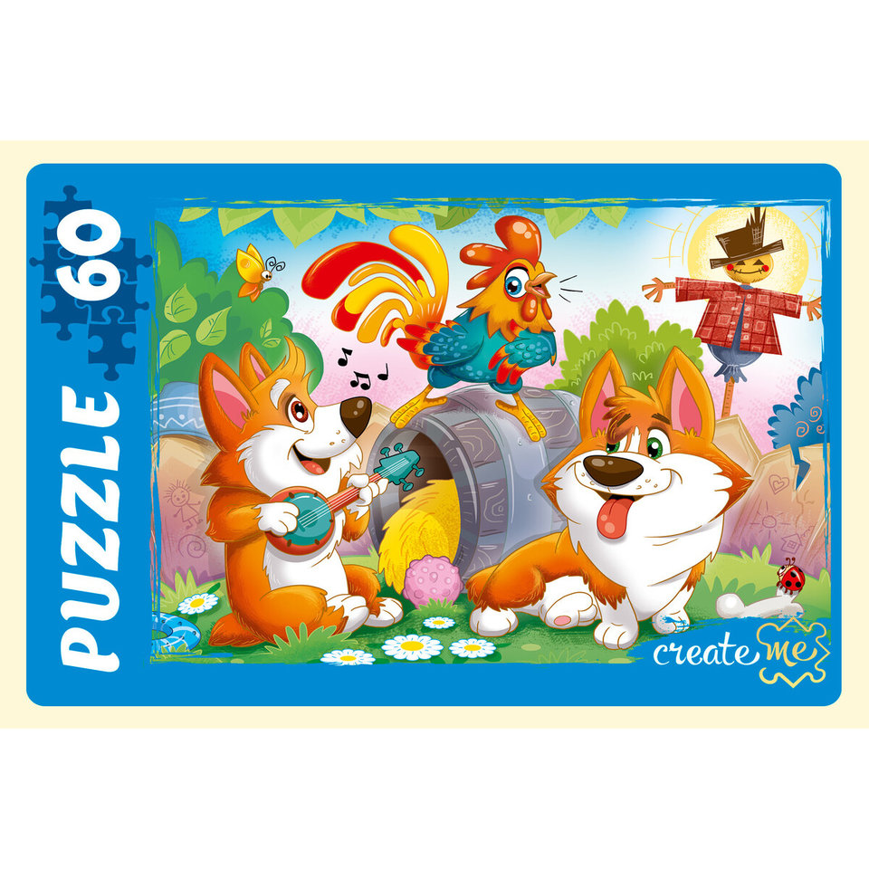 пазл 60 элементов Забавные Корги п60-6306