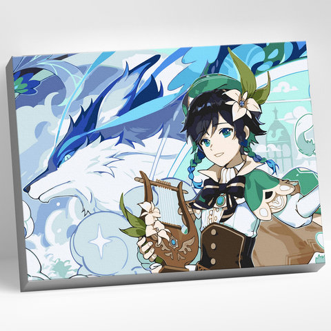 картина по номерам Венти 30х40см chr0112 аниме