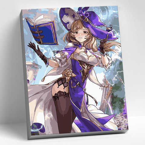 картина по номерам Лиза 30х40см chr0120