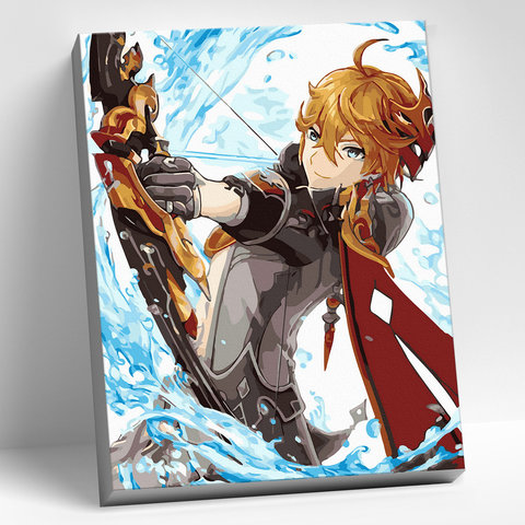 картина по номерам Тарталья 30х40см chr0127 аниме