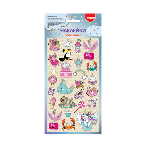 наклейки для декора Летний Единорожка cm-8003