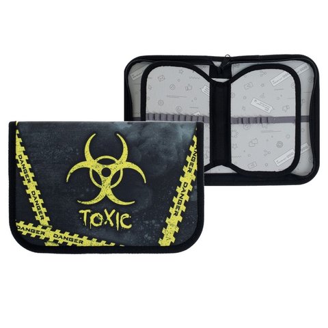 пенал Calligrata Токсик с 2 планками 7519904