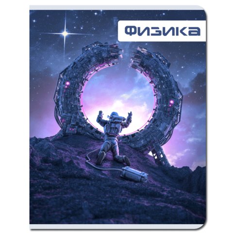 тетрадь предметная 48 листов Физика Футуризм fb295
