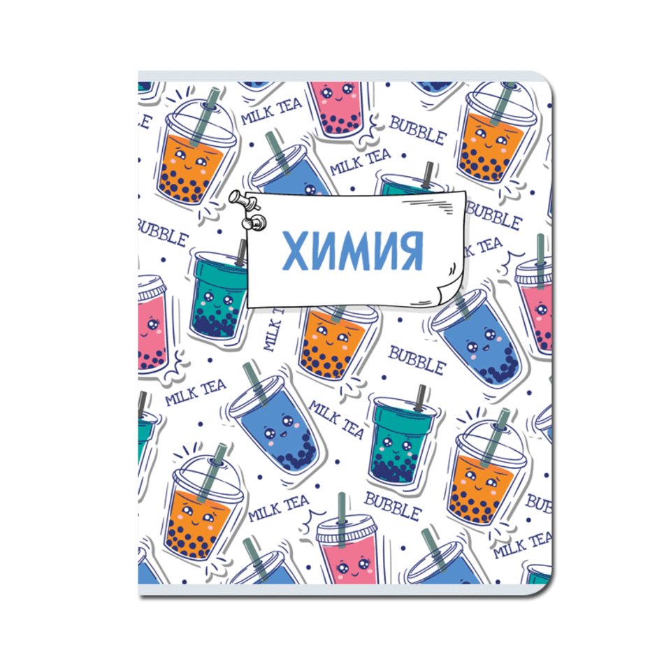 тетрадь предметная 48 листов Химия Каваи fb306