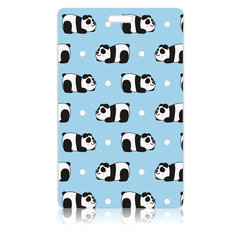обложка для пропуска Blue Panda pattern 15313