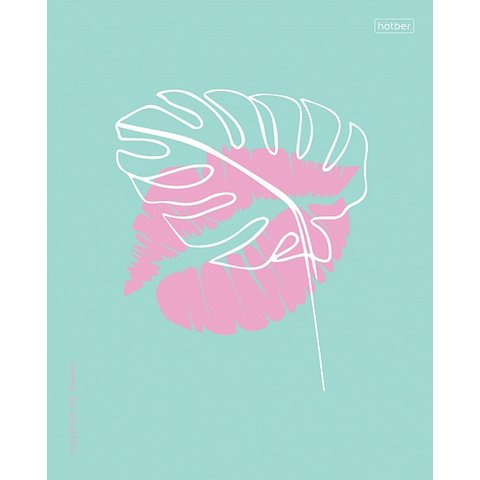 тетрадь 96 листов Мятная Легкость в клетку 068372