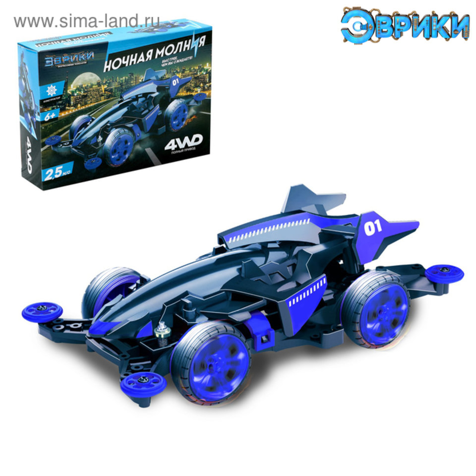 конструктор Ночная Молния электронный №sl-01180 3102428