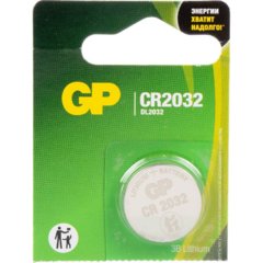 батарейка GP Lithium cr2032 bp5 09036 ( цена указана за 1шт)