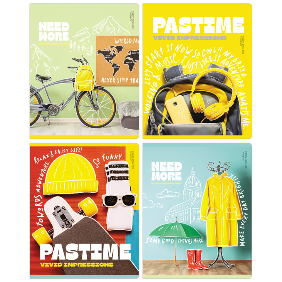 тетрадь 48 листов Яркая Жизнь в клетку 11061