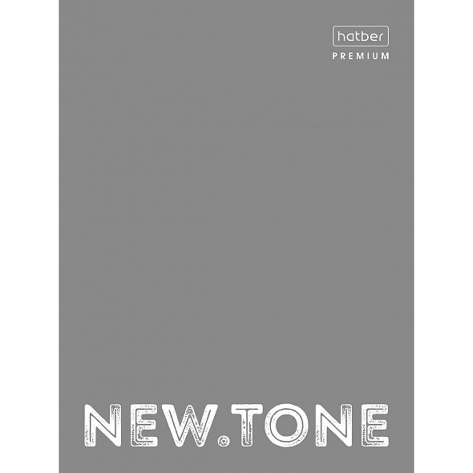 тетрадь на кольцах А4 80л NEWtone pastel серый жемчуг 067709