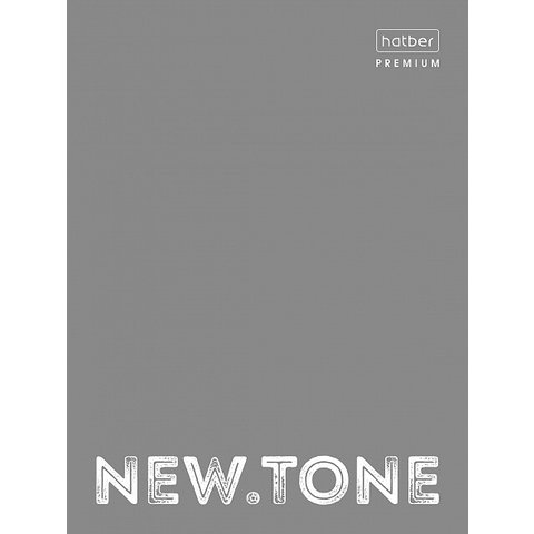 тетрадь на кольцах А4 80л NEWtone pastel серый жемчуг 067709