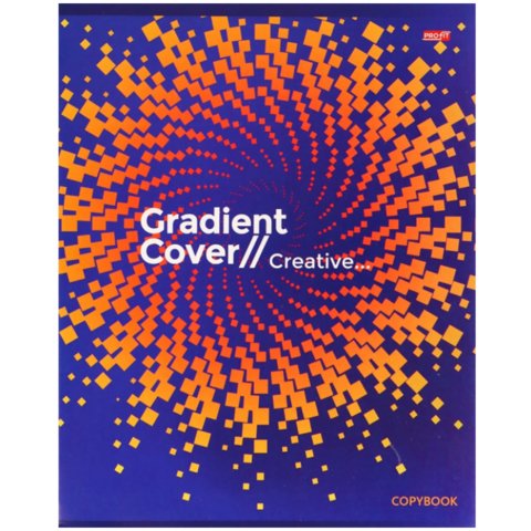 тетрадь 96 листов Абстрактный Креатив в клетку 96-7906