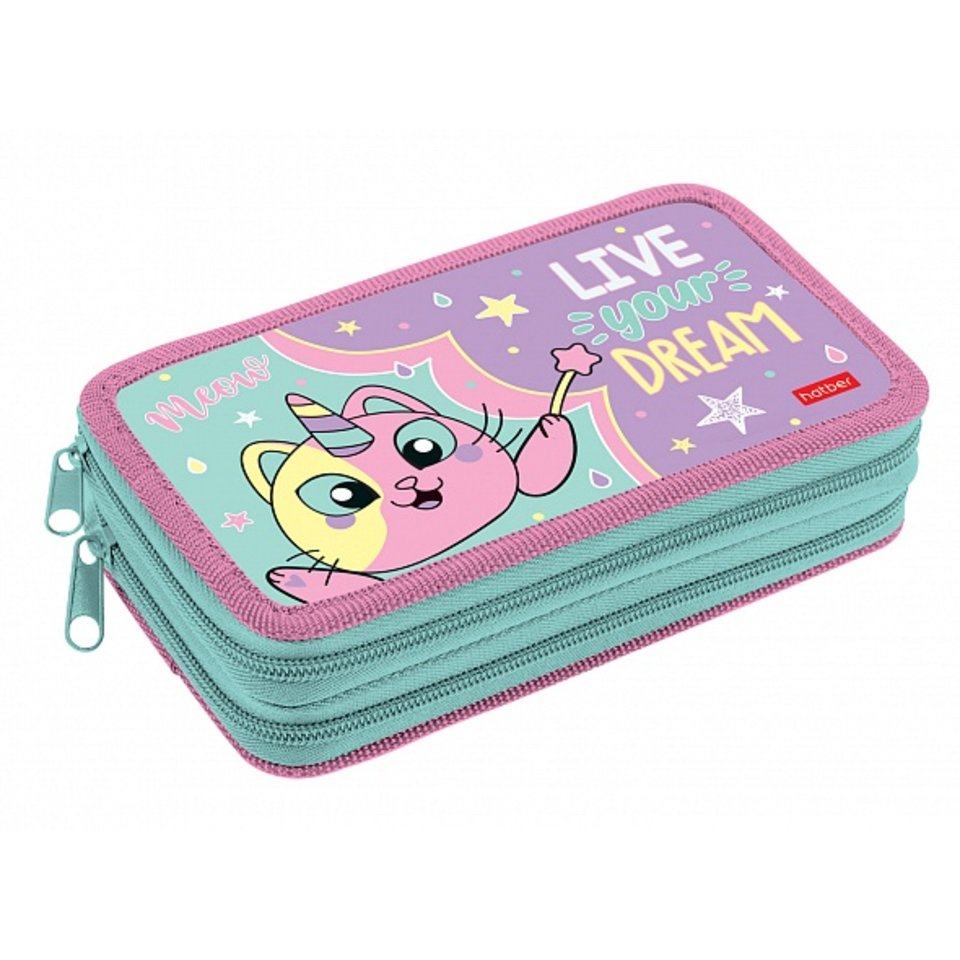 пенал Котомагия 3 отделения 073529