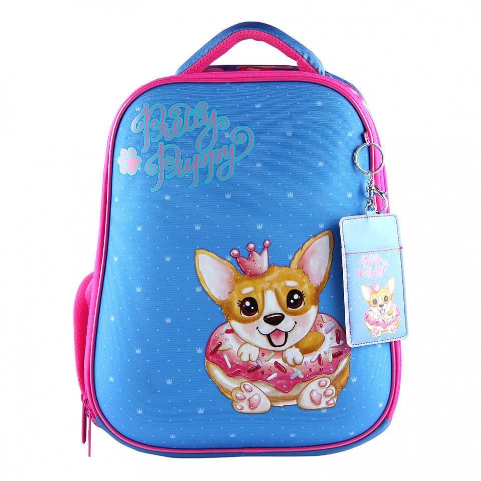 рюкзак для девочки формованный Pretty puppy 210603