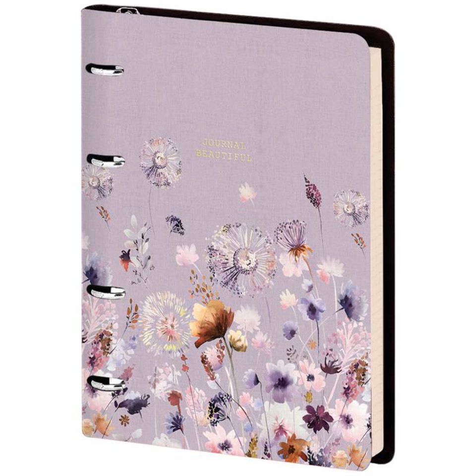 тетрадь на кольцах 80 листов Vision. Summer Blossom 30742 302427