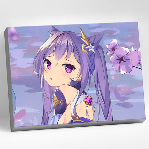 картина по номерам Кэ Цин 30х40см chr0196 аниме