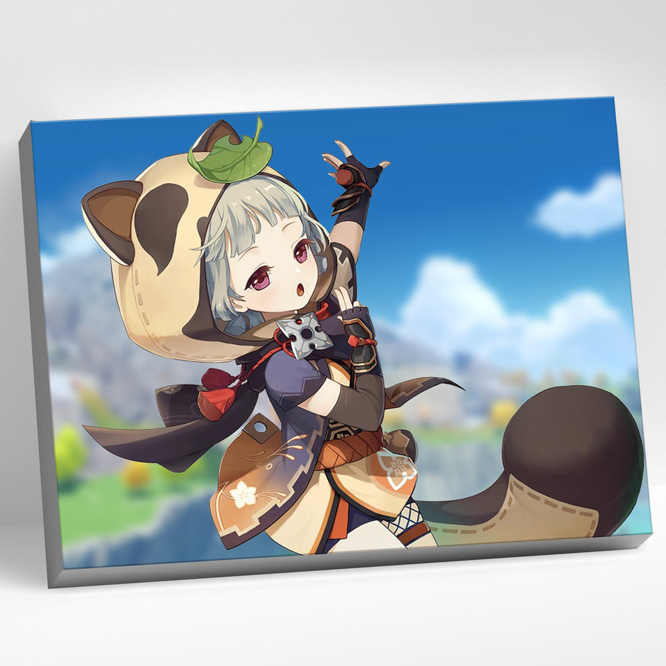 картина по номерам Саю 30х40см chr0198 аниме