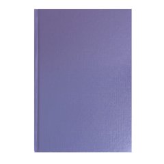 книга для записи А5 80 листов бумвинил Metallic фиолетовая 067473