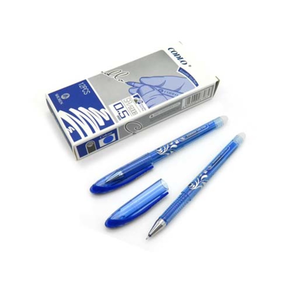 ручка гелевая пиши-стирай Шпион термо bi-285 300433 синяя
