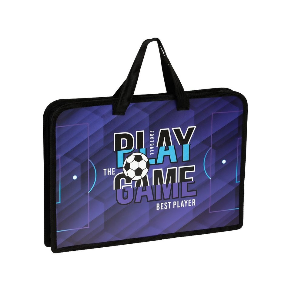 папка для тетрадей А4 с ручками The game пластик 43821