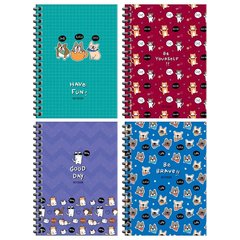 записная книжка А6 96 листов Cool Pets на гребне ЗКт6к96гр_46330