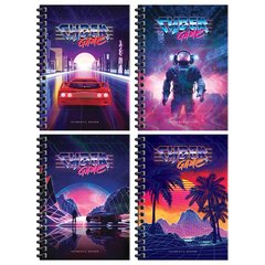 записная книжка А6 96 листов Cyber Game на гребне ЗКт6к96гр_46328