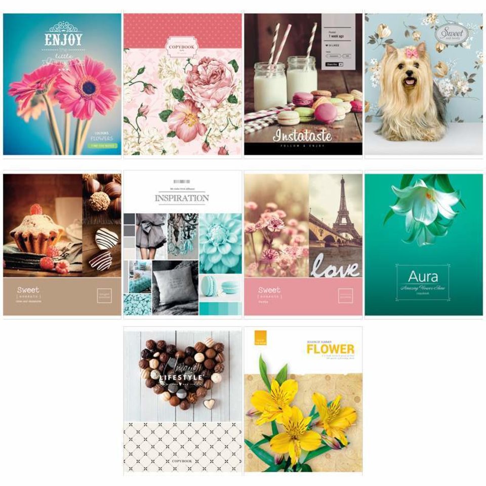 тетрадь 96 листов Микс. Girl's Collection 23604 275351