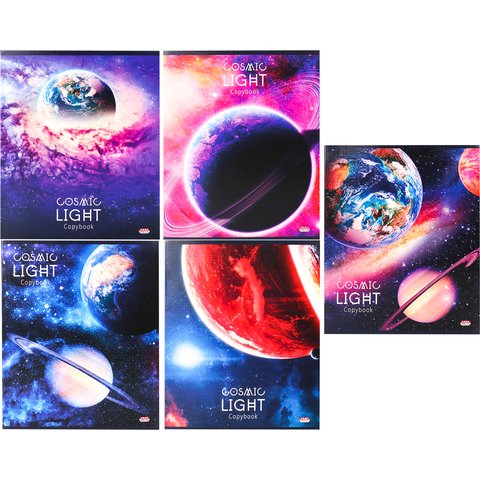 тетрадь 48 листов Планеты в клетку 48-7997