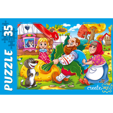 пазл 35 элементов макси Репка пу35-0616