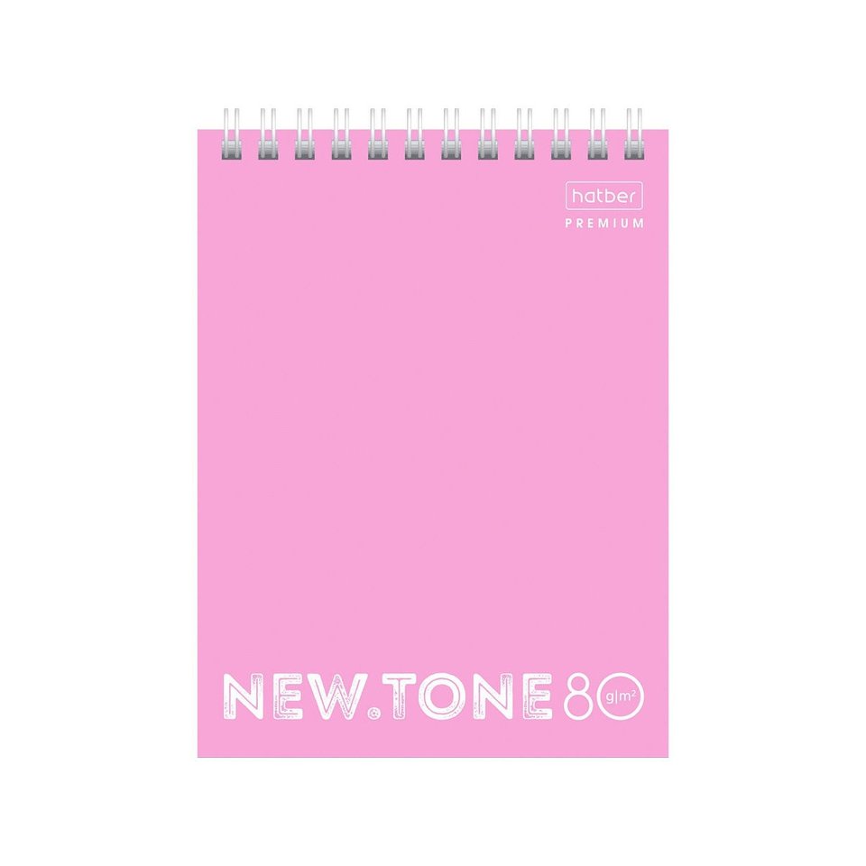 блокнот А6 80л NEWtone pastel Пион гребень 05018 065599