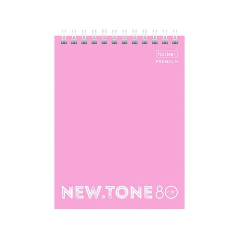 блокнот А6 80л NEWtone pastel Пион гребень 05018 065599