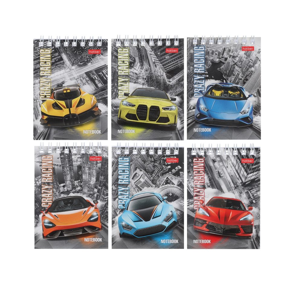 блокнот а7 40 листов Автопанорама на гребне 076974 Хатбер