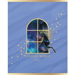 тетрадь 48 листов Fantasy World в клетку 068316