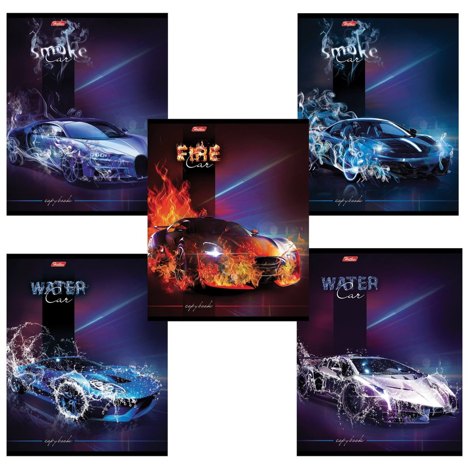 тетрадь 48 листов АвтоСтихии в клетку 052318