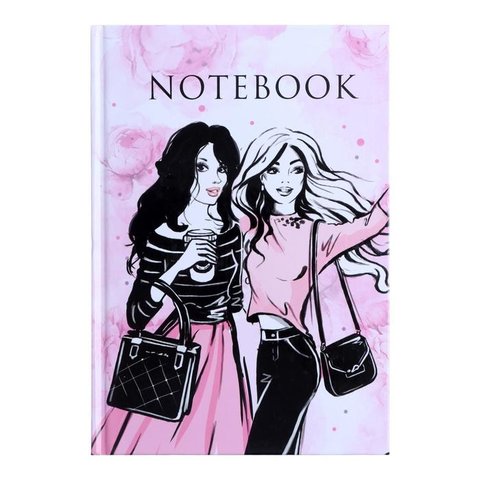 книга для записи А5 64 листа Стильная Девочка 5358239