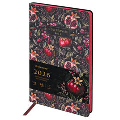 ежедневник А5 датированный интегрированная обложка Pomegranate 117449 2026г