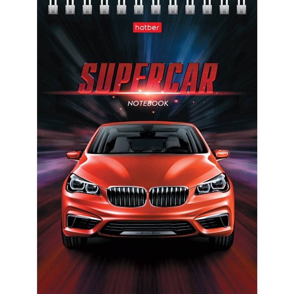 блокнот А6 40 листов Машины на гребне 004666