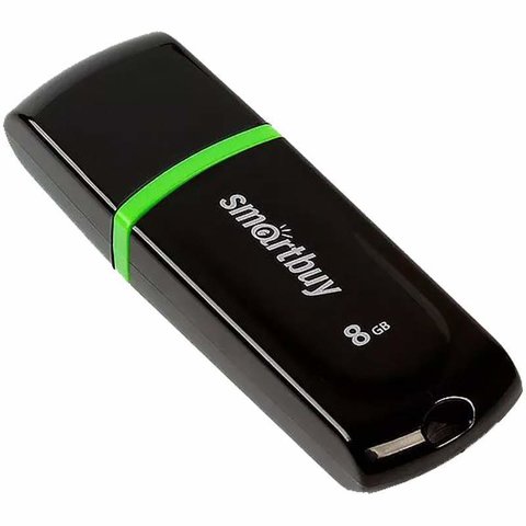 флэш-драйв 8ГБ Smart Buy Paean usb2.0 sb8gbpn-k/250660 черный