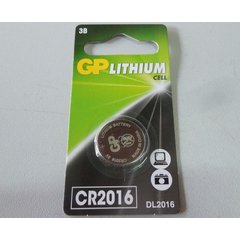 батарейка GP Lithium cr2016 bp1 14422